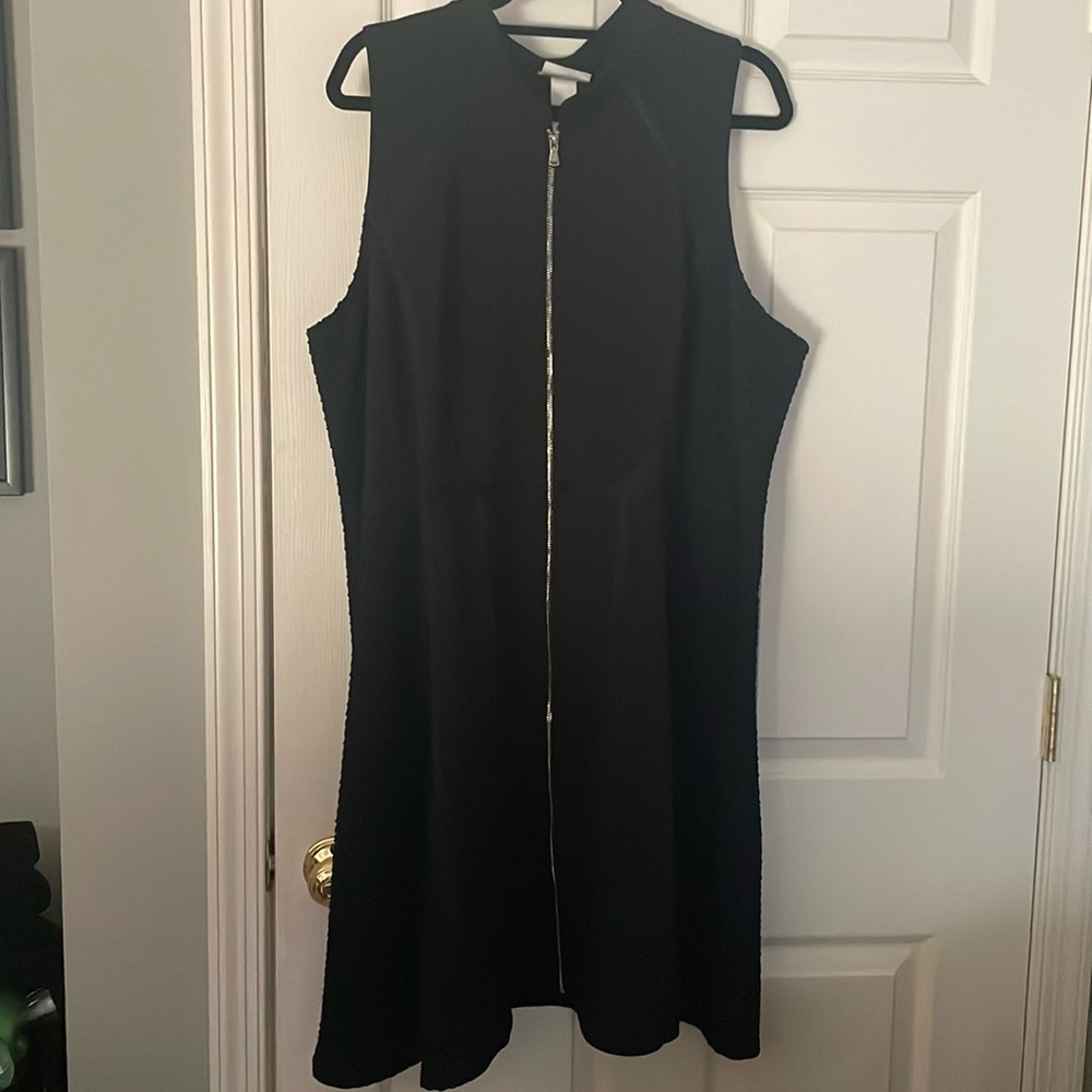 Black and Navy Dress